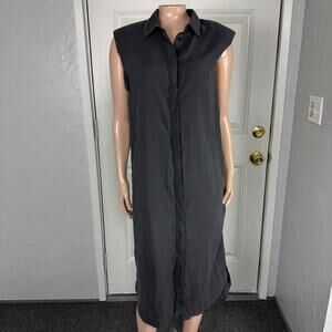 Ichi Antiquities Women's Dress 36 US 6 Small Viscose Pockets Japanese C23